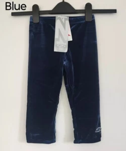 The Zone 3/4 Length Leggings Soft Blue Age 7-8 - Picture 1 of 2