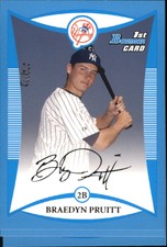 2008 Bowman Prospects Blue Orioles Baseball Card #BP74 Joseph Mahoney /500