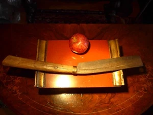 LARGE ANTIQUE JAPANESE NATA HATCHET 1800 /1900 SIGNED INSCRIBED SUPERB ITEM - Picture 1 of 20