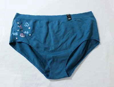 Torrid Women's Mid-Rise Seamless Brief Panty DH3 Midnight Astrology 2 NWT - Image 1 of 4