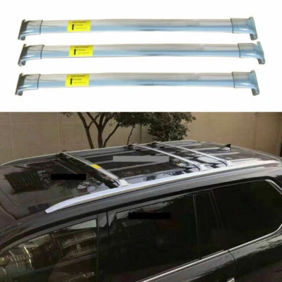 Barra transversal de barras transversales S.S de 3 piezas para Lexus LX570 2016-2021 Foto 1 de 4