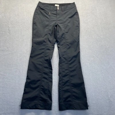 Pantalones de senderismo Royal Robbins Bootcut utilitarios para mujer talla 10 negros Foto 1 de 4