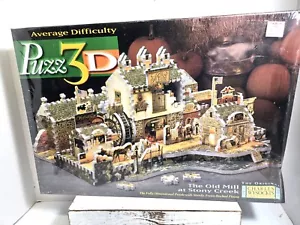 The Old Mill at Stony Creek Charles WYSOCKI'S 3-Dimensional Puzzle Wrebbit 745P - Picture 1 of 1