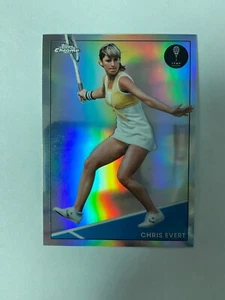 2021 Topps Chrome Tennis Refractor Parallel #99 Chris Evert - Imagen 1 de 1