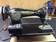 Antique Sewing Machine Stitchmatic Electric Deluxe Made in Japan