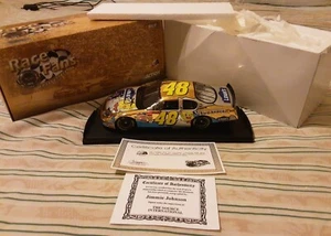 Jimmie Johnson Autographed 1:24 #48 Gold 2003 SpongeBob 1 of 504 NASCAR - Picture 1 of 11