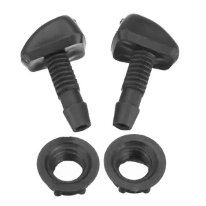 2x Car Windscreen Sprayer Washer Wiper Nozzle Front Window Spray Accessories - Bild 1 von 12