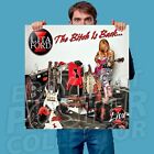 LITA FORD The Bitch is Back BANNER HUGE Poster Tapestry album art