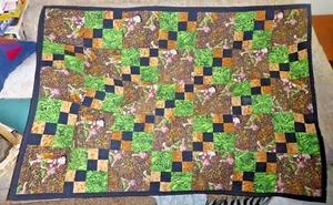 Betty Boop The Jungle Queen 2 Sided Quilted Lap Blanket - Picture 1 of 4
