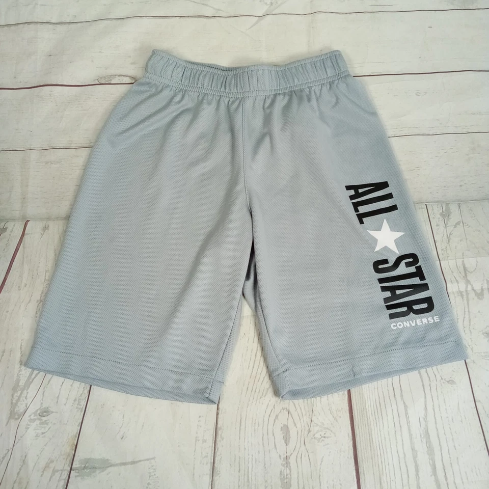 Pantalones Cortos Converse Gris “All Star Converse” Letrero Talla M 10-12 AÑOS Foto 1 de 4