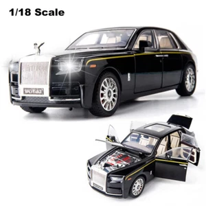 1/18 Rolls-Royce Phantom aleación fundida a presión modelo de vehículo coche juguete regalo coleccionable - Imagen 1 de 18