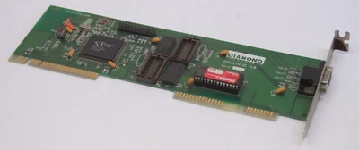 1995 Diamond Stealth SE VLB Rev A1 VESA Local Bus VGA Card FTUVL7322M 1 Mb DRAM - Image 1 of 4