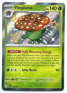 Vileplume 094/091 - Pokemon TCG - Destino Paldeo - Shiny Rare Holo - M/NM - Foto 1 di 2