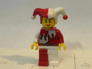 LEGO Kingdoms Jester Female minifigure Castle 9349 cas480 - Picture 1 of 6
