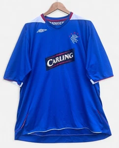 Rangers Football Club 2006-2007 Men’s Umbro Carling Football Shirt - XXL - Picture 1 of 20
