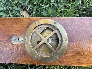 Fine e rara! FRAMBES Brevetto 1884 Inclinometro R.1 Cornici PAT SEP 2-84 Controlla foto - Foto 1 di 8