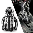 HXOUSE Skull Gear Shift Hoodie - Easy to Put & Remove Shifter Hoodie with
