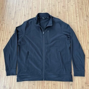 Public Rec Herren XL Gamechanger Jacke schwarz Full Zip Stretch Performance Golf - Bild 1 von 17