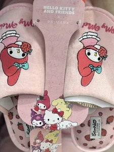Hello Kitty My Melody Slippers Sizes UK 3-8 - Picture 1 of 1