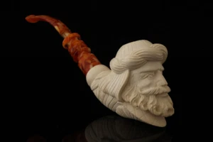 Tubo de espuma de mar Sultan Block de I. Baglan con estuche personalizado 14779 - Imagen 1 de 11