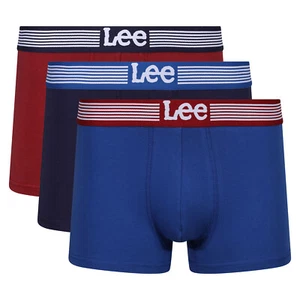 Lee Mens 3 Pack Boxers Timmins Soft Cotton Blend Trunks Logo Underwear - Picture 1 of 11