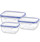 Food Storage Boxes ? Airtight Leak Proof Storage Container (Pack of 3) Lunch Box