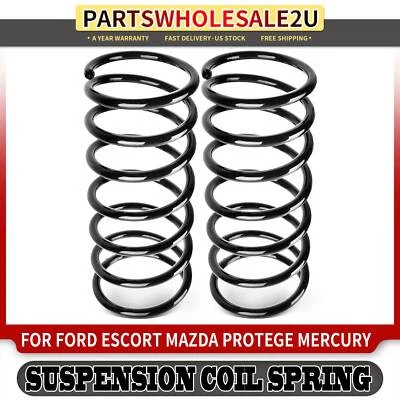 2x Juego de muelles helicoidales traseros izquierdo y derecho para Ford Escort Mazda Protege Mercury Tracer Foto 1 de 4