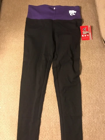 Women's Kansas State Wildcats Athletic Pants XS New $40 Cover