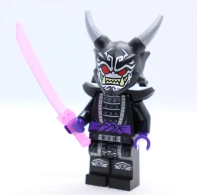 Minifigura Minifigura LEGO® Señor Ninjago Cristalizado Garmadon ONI MASK 71775 Foto 1 de 3