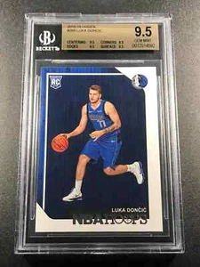 LUKA DONCIC 2018 PANINI NBA HOOPS #268 ROOKIE RC ALL BGS 9.5 SUBGRADES - Picture 1 of 4