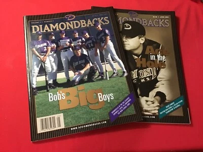 2001 Arizona Diamondbacks Programs Your Choice - like new World Series year - Image 1 of 2