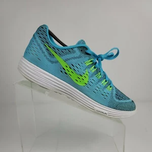 Nike Lunar Trainer Clearwater Flash Lime Running Shoes Women's 9 705462-400 - Picture 1 of 12
