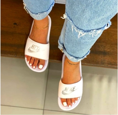 donna nike slide bianca taglia 12