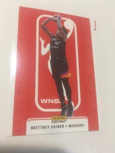 2024 Brittney Griner WNBA PANINI INSTANT LOGO CARD Connecticut Sun - Picture 1 of 2