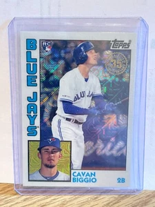 2019 Topps Update '84 Topps Silver Pack Chrome #T84U45 Cavan Biggio - Picture 1 of 2