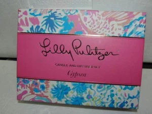 Lilly Pulitzer GYPSEA CANDLE AND DIFFUSER SET NEW - Picture 1 of 10
