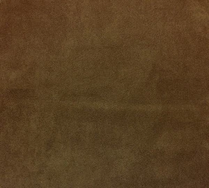 ROBERT ALLEN SÓLIDO CACAO MARRÓN FLOCK MUEBLES TELA MULTIUSOS POR YARDA 56"W - Imagen 1 de 3