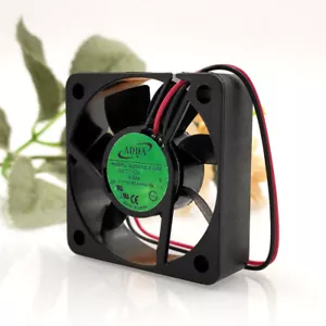1pz ADDA AD5012LX-D70 5015 5CM 12V 0.08A Interruttore di Alimentazione 2 Fili Silenziatore Ventilatore - Foto 1 di 5