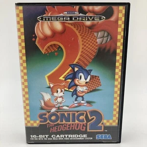 SONIC THE HEDGEHOG 2 SEGA MEGA DRIVE PAL GAME BOXED With MANUAL FREE P&P - Picture 1 of 6