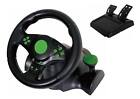 PC Steering Wheel and Pedals Console Compatible Xbox 360 PS3 USB Racing Gaming