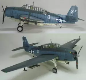 Hobby Master 1/72 HA1201 TBF Avenger USN VT-51 George Bush USS San Jacinto - Picture 1 of 24