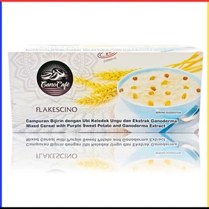 Flakes Breakfast Cereal Enriched with Ganoderma Gano Excel Ganocafe Flakescino - Picture 1 of 12
