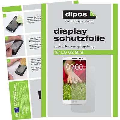 1x Dipos Protector Pantalla para LG G2 Mini Protector Protección Antideslumbramiento Foto 1 de 4