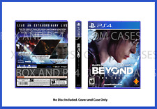 CUSTOM REPLACEMENT CASE NO DISC Beyond Two Souls PS4 SEE DESCRIPTION