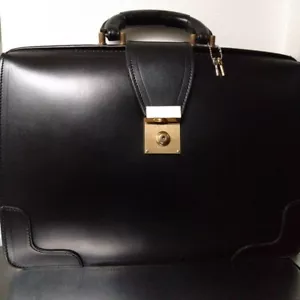Borsa uomo Brooks Brothers Dulles nera - Foto 1 di 13