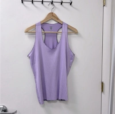 K-SWISS Women's Rib Tennis Tank  - Berry Size L - Image 1 of 3
