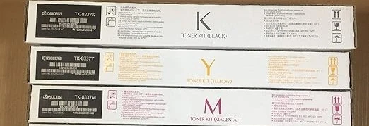 Lote de 3 tóner Kyocera TK-8337 MYK Taskalfa 2552ci/2553ci TASKalfa 3252i 3253ci Foto 1 de 1