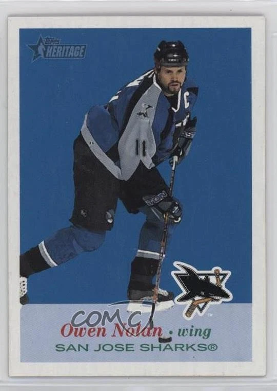 2001-02 Topps Heritage Owen Nolan #47 - Image 1 of 2