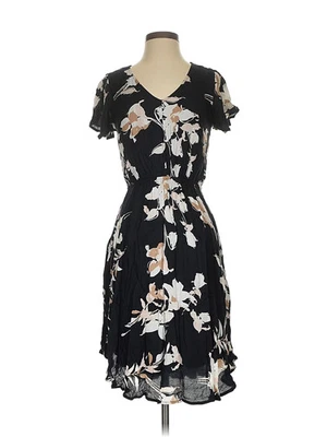 Merona Women Black Casual Dress XS - Image 1 of 4