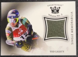 TED LIGETY 2021 SPORTKINGS VOLUMEN 2 RELIQUIA #SM-TL ESQUÍ ALPINO/MEDALLA DE ORO - Imagen 1 de 2